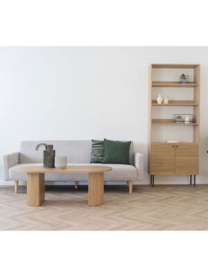 Couchtisch Oval "Boavista" - Natur